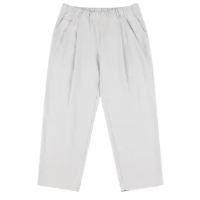 Pleated Twill Pants