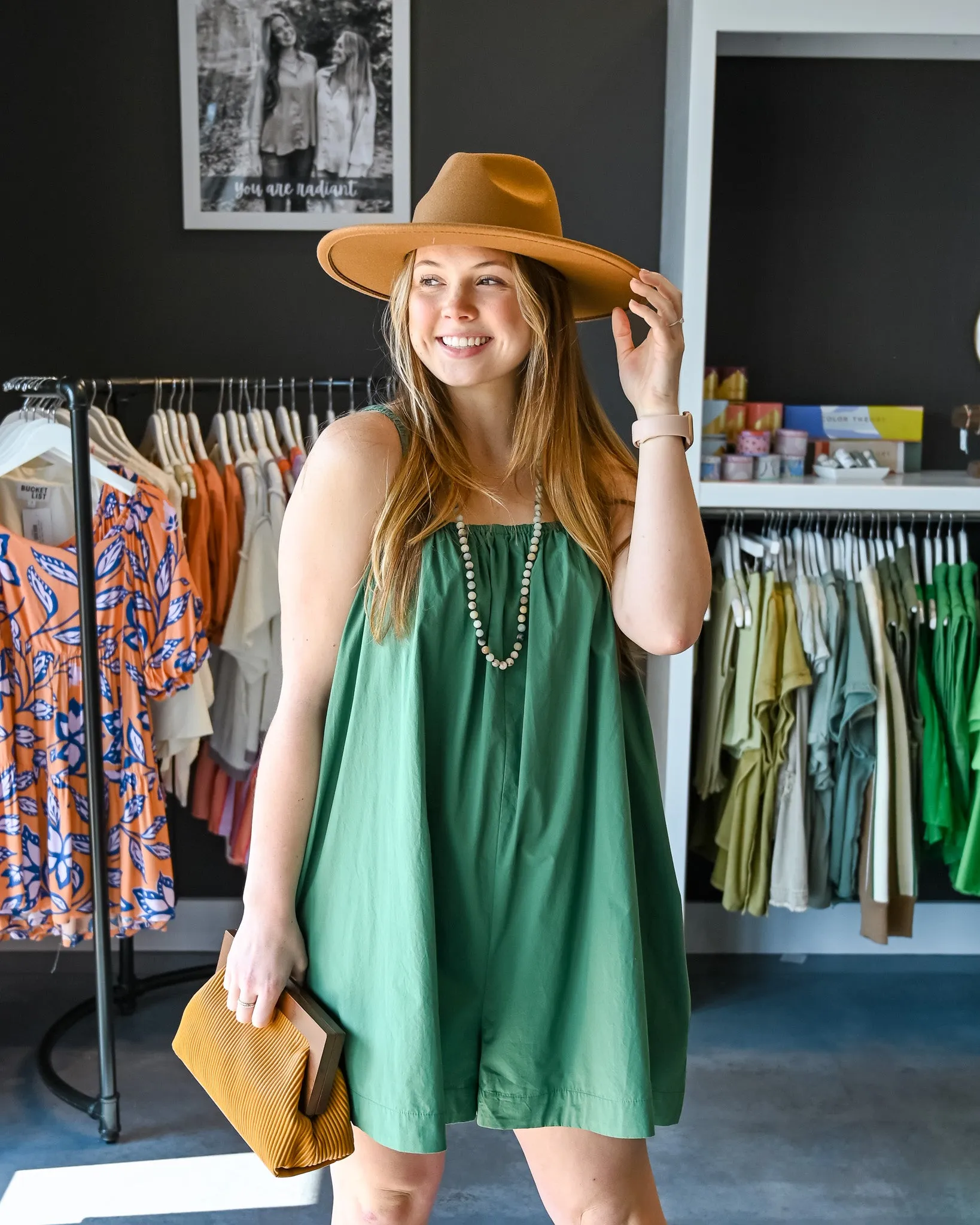 Poppy Wide Leg Romper