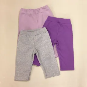 Purple Baby Pants 3-pack