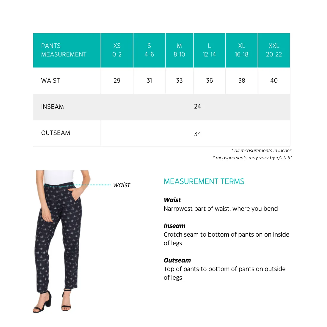 Serene Blue Organic Cotton Pants