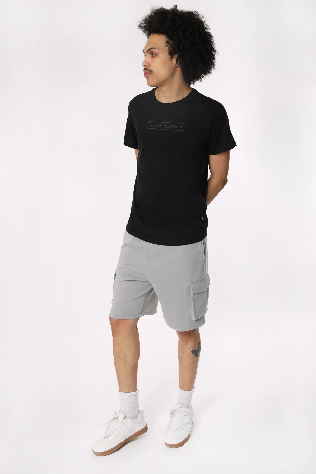 Short Cargo En Molleton Amnesia Homme