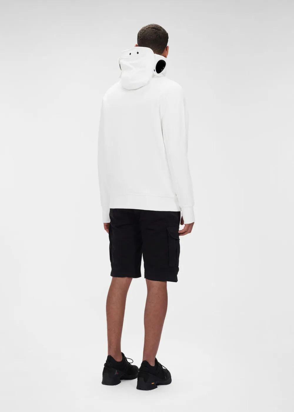 Sweat-shirt full zip blanc