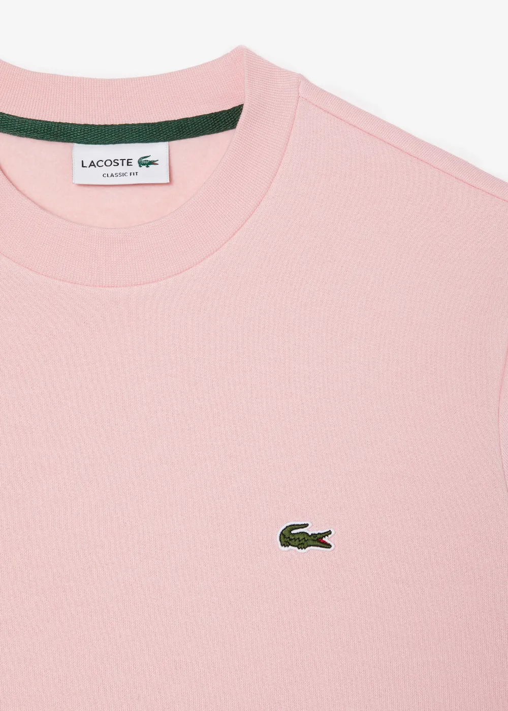 Sweat-shirt Lacoste iconique rose