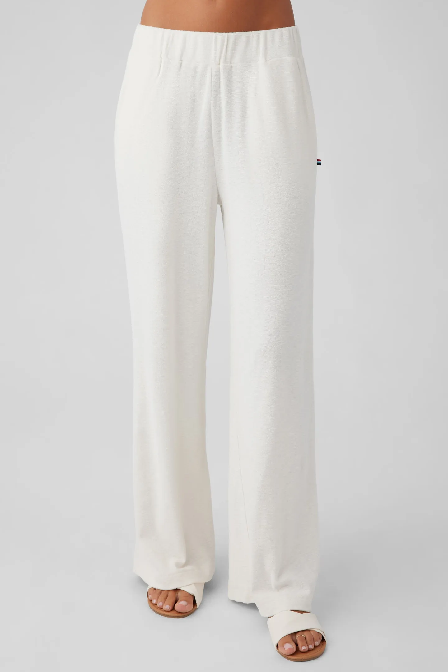 Terry Wide Leg Pant