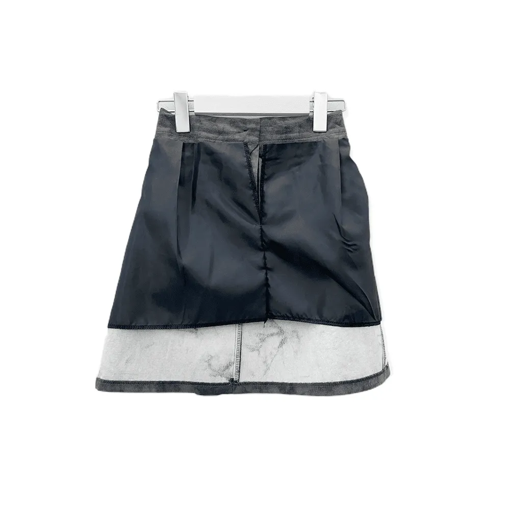 Tie Dye Cargo Mini Skirt CM11