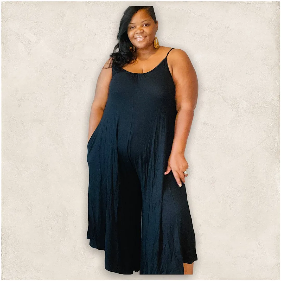 Tori Plus Size Wide Leg Jumpsuits