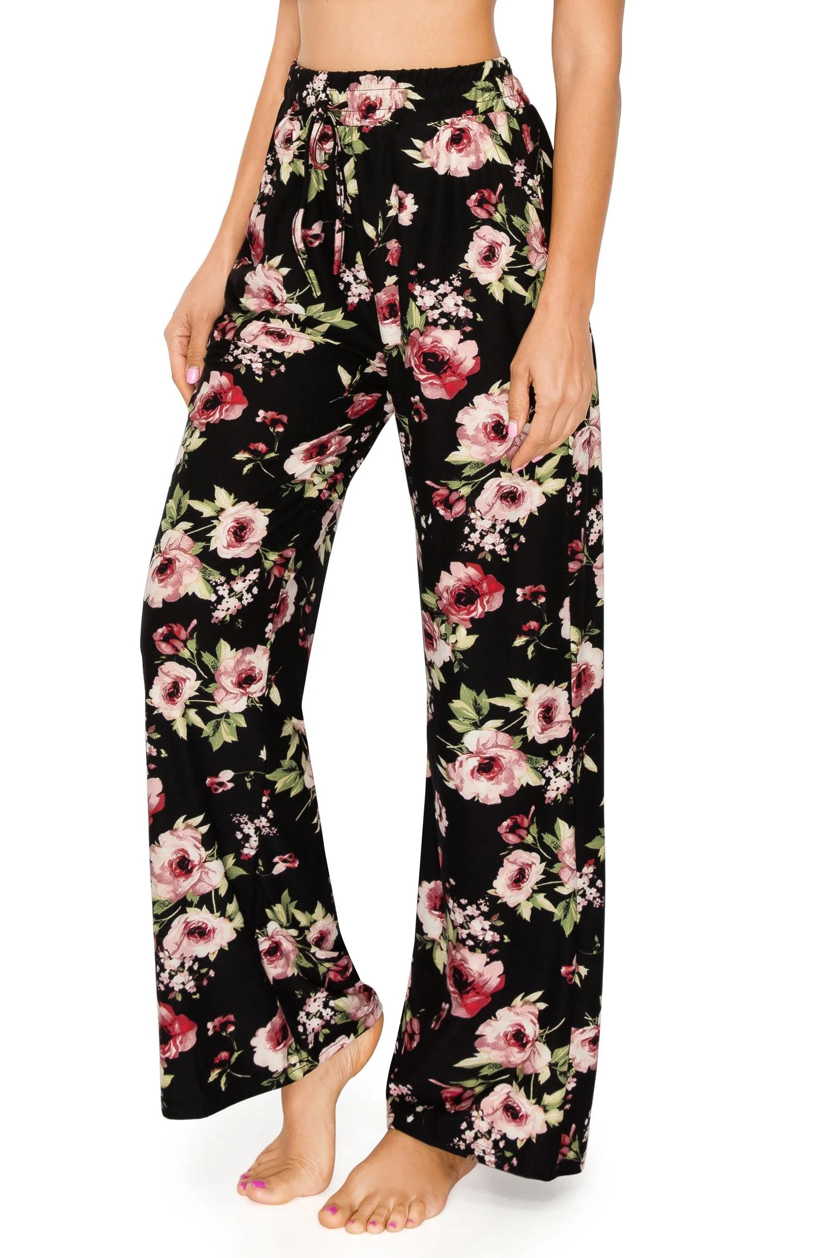 Wide Leg Pajama Pants