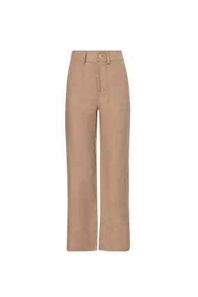 WIDE LEG WORKERS PANTS DUNE